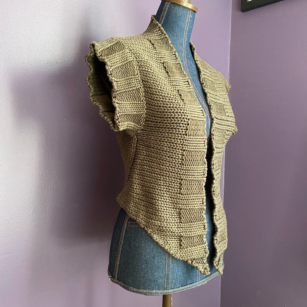Vintage Banana Republic Brown Cardigan SizeMPetite